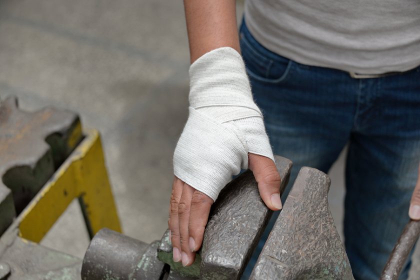 broken bones at work - next steps and compensation